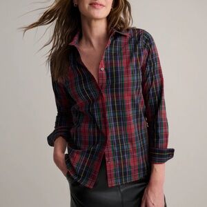 UNTUCKit Cotton Plaid Sadie Shirt